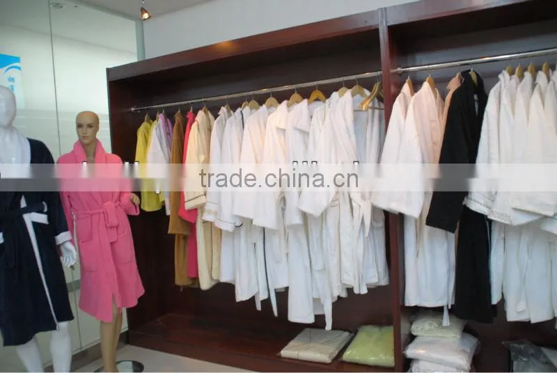 Knitted Waffle Bathrobe Thin Pajamas T/C 65% Cotton 35% Polyester