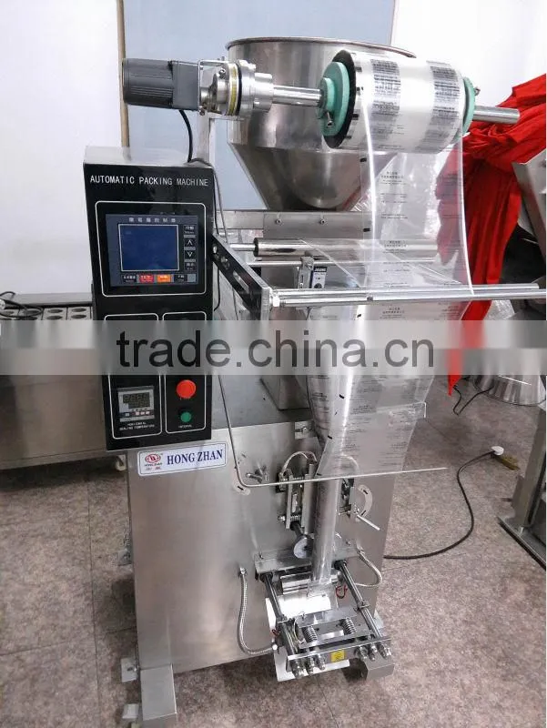 hongzhan plastic peanut bean rice sachet packing machine