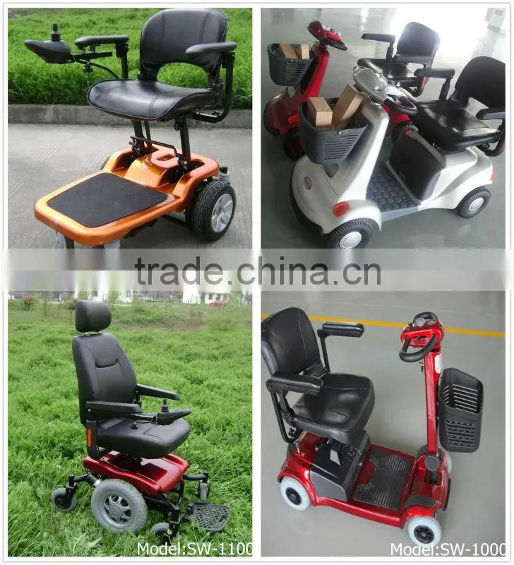 High-power long ranger heavy duty mobility scooter SW1400