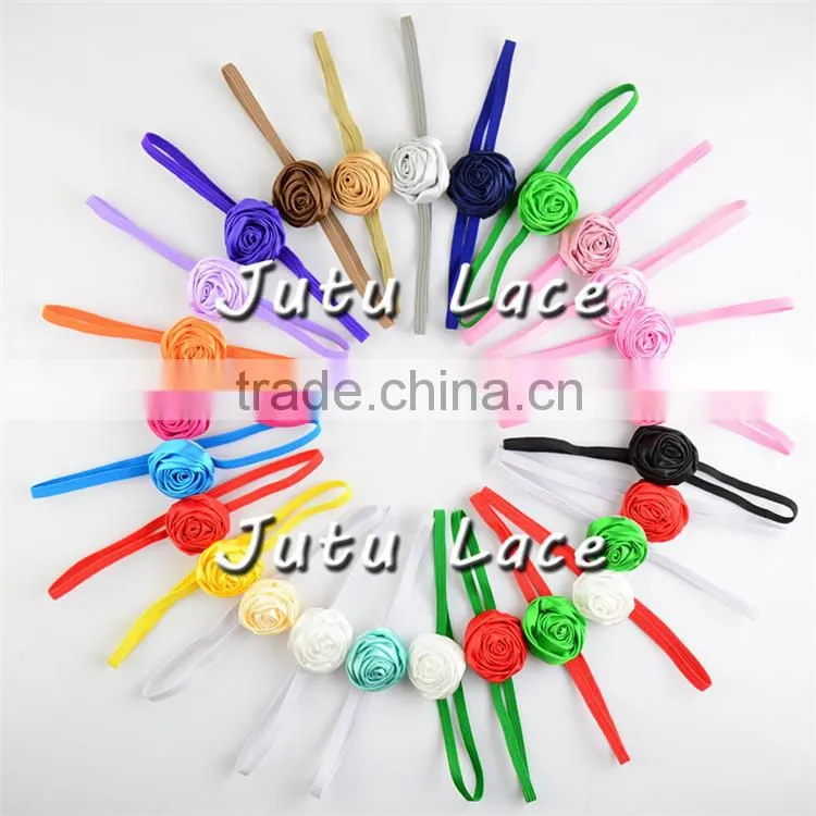 High quality artificial christmas flower head wraps, Small flower headband