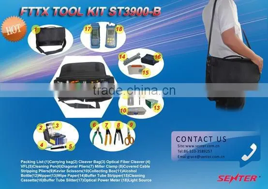 ST3900 FTTH Assembly/Connector Installation Kit with VFL 1mw