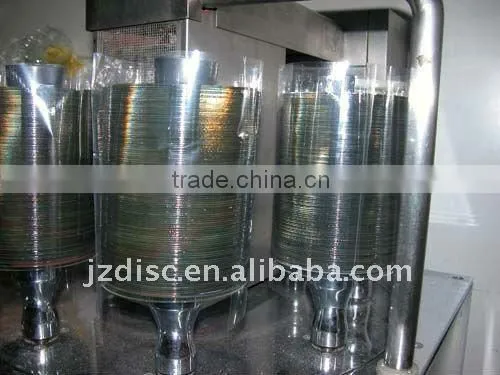 Movie DVD replication packed in plastic sleeve