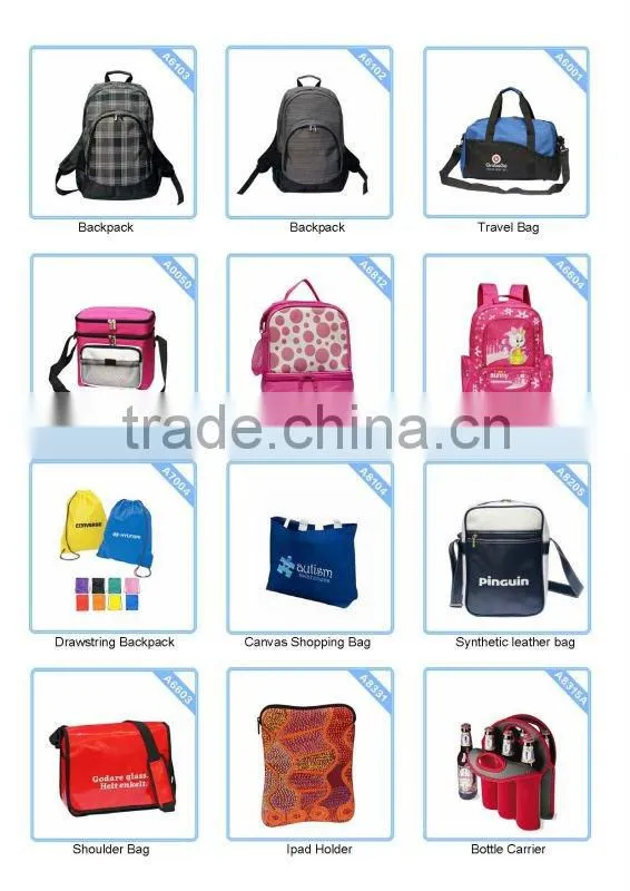 Fashion Large Waterproof Garment Fabric Duffel Bag