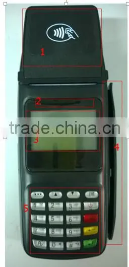 Cheap Secure Financial Handheld POS Terminal