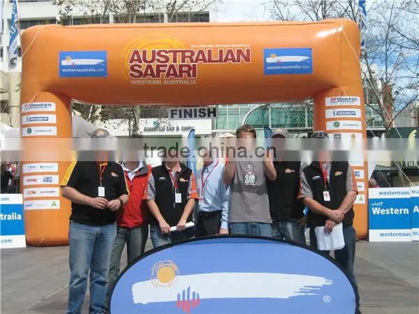 2015 cheap advertising inflatable arch gate / inflatable display arch for sale