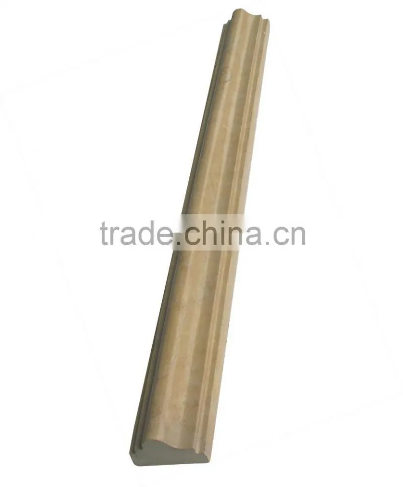 Volakas stone line stone chair rail moulding