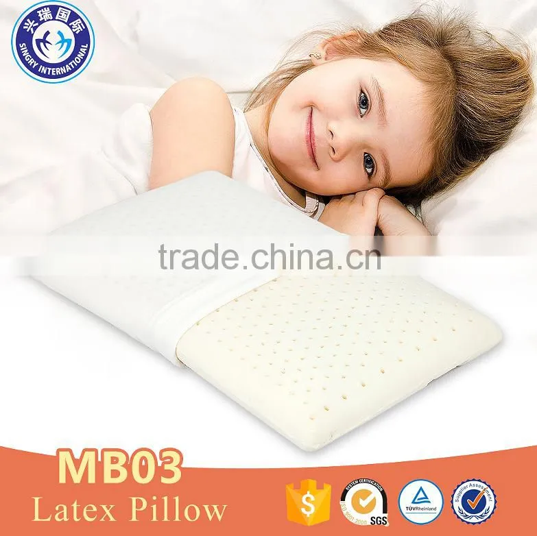 Baby head contour positioning foam pillow