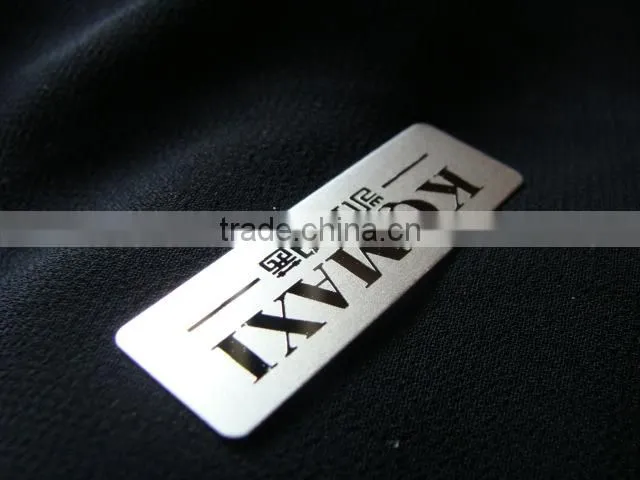 High quality custom nameplate for motorcycle