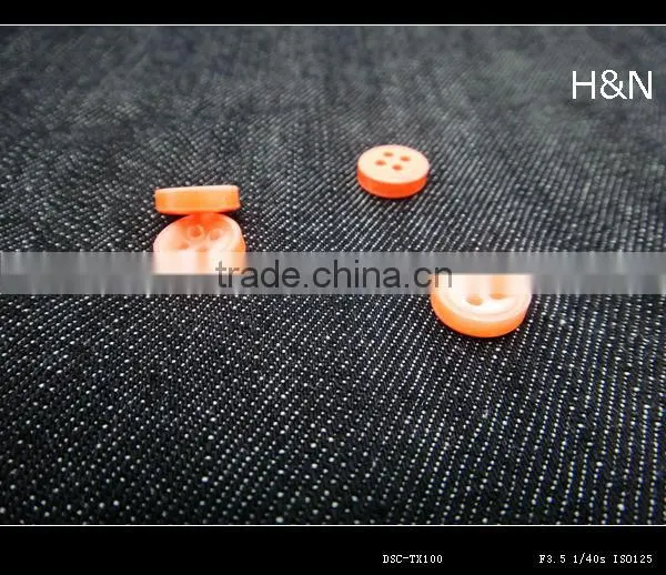 16L flatback 4 hole pearl effect resin button