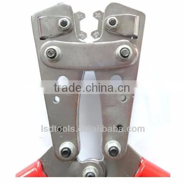 LSD High Quality10years LX-50B non-insulated cable links 6-50mm2 heavy duty Copper Y.O tube terminal electrical crimping tool