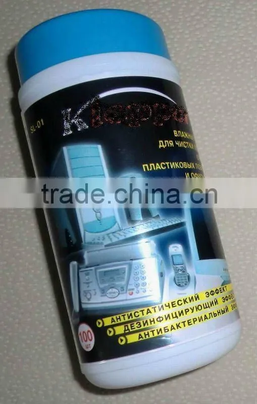 computer screen lens cleaner, wet wipe, household tissue, CE certification