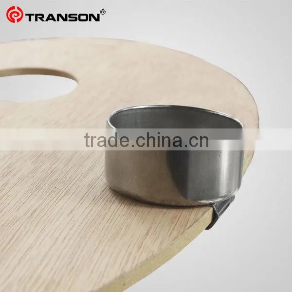 double lidless oil palette cup for oil medium