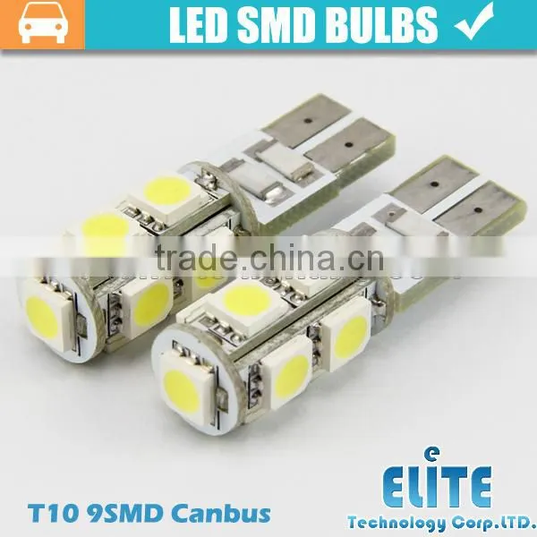 Auto Led Interior Light 194 168 w5w T10 9SMD 13SMD canbus led 5050