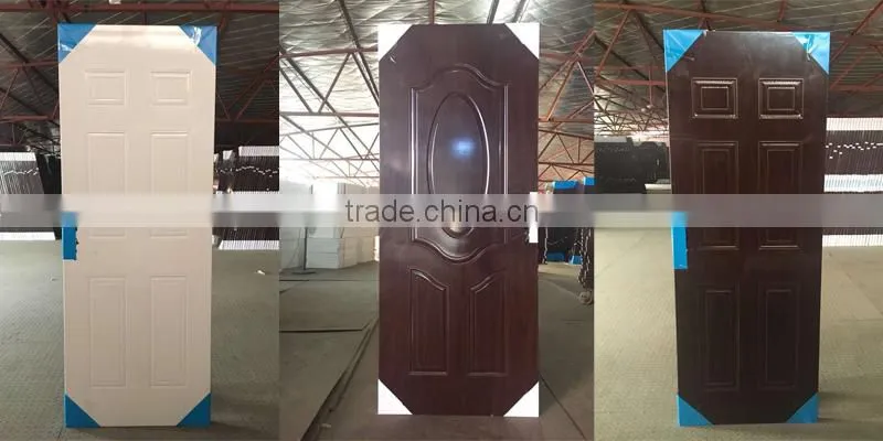 Baodu brand american single panel steel door with ce iso soncap certificate