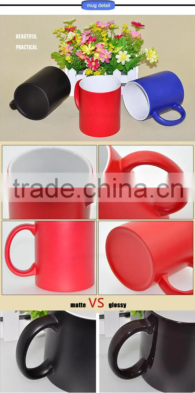 Sublimation Photo Color Changing Mug Ceramic Sublimation Magic mug