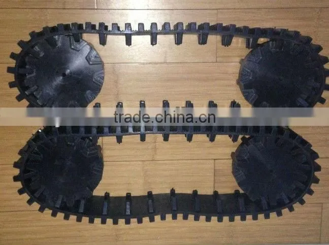 Small robot rubber track,wheelchair rubber track