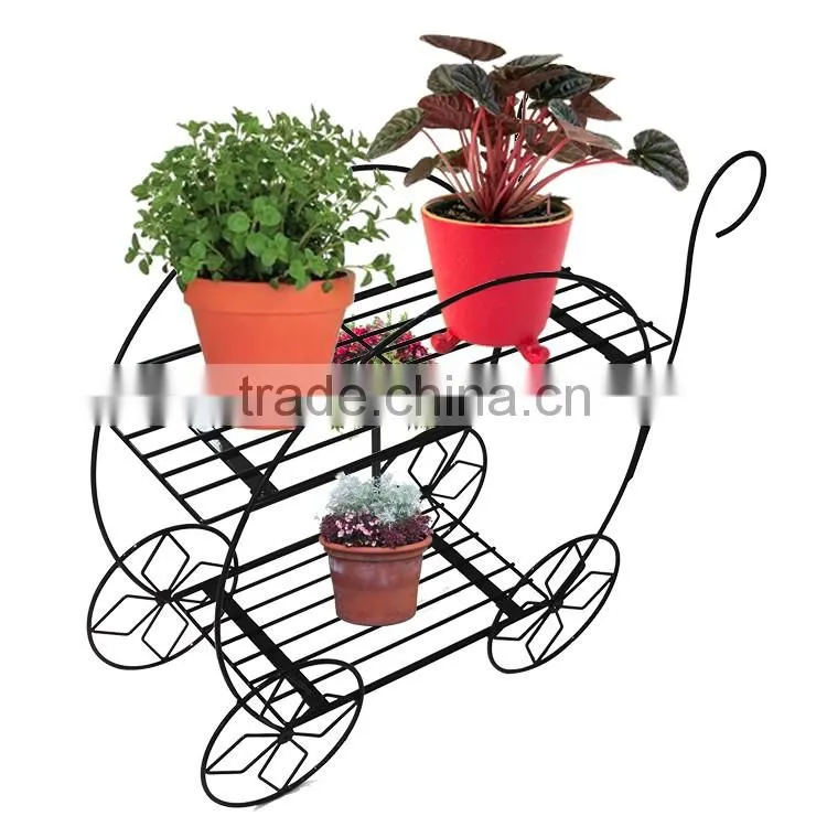 Outdoor Garden Metal Decorative Flower Pot Stand,Metal Flower Pot Holder