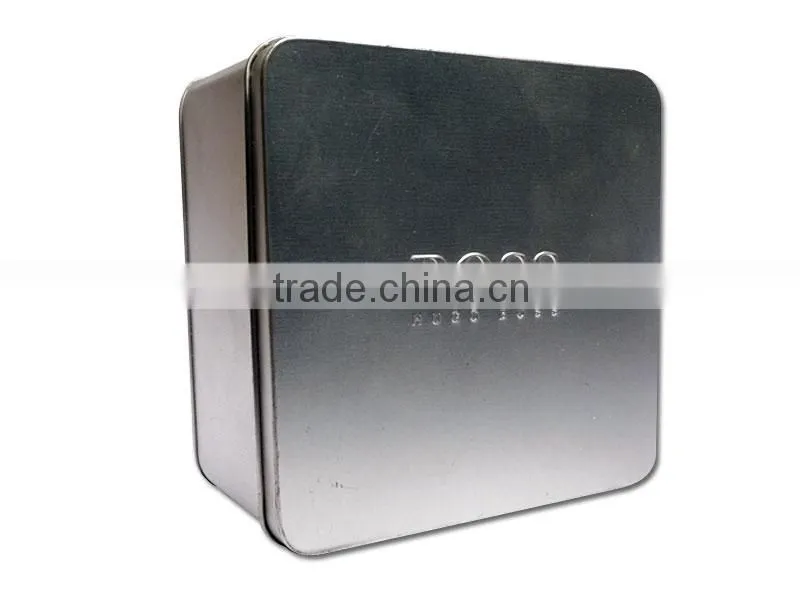 Luxury Gift Metal Packing Tin Box for Perfume