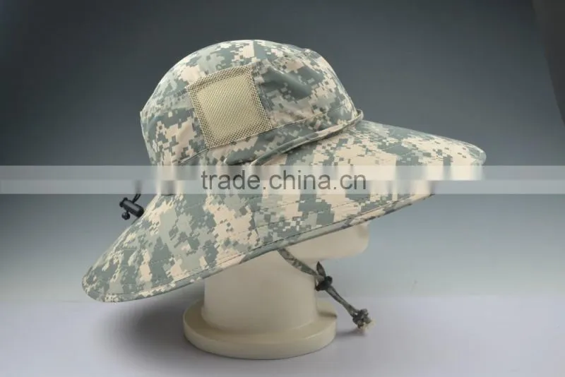 UF50+ outdoor digital camo booney hat