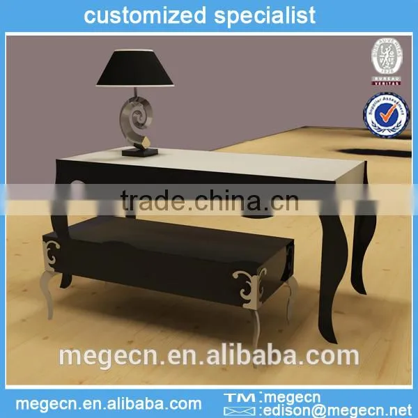 fashionable clothing shop metal hanging display racks design