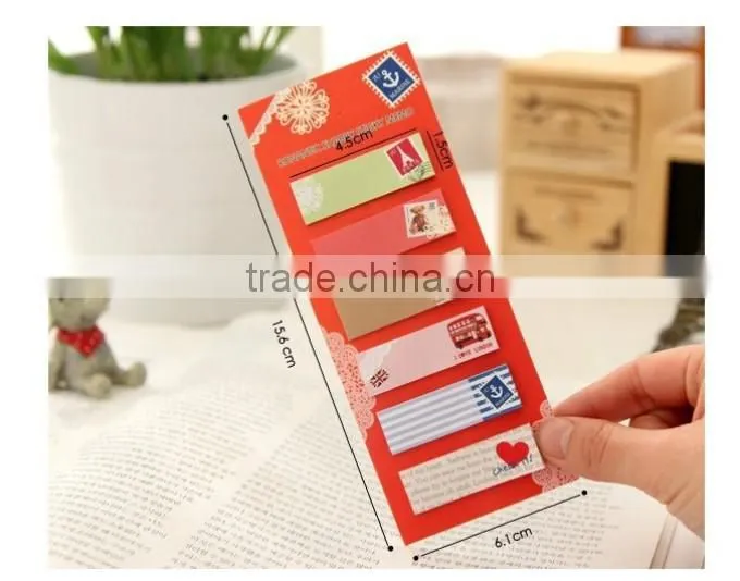 120Page Cute Cartoon Sticker Office Bookmark Marker Memo Index Tab Sticky Notes