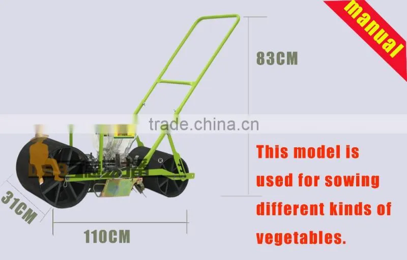 2 rows vegetable planter seeding agriculture machine