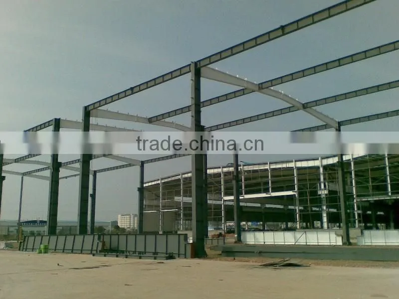 durable prefab light steel structures for warehouses