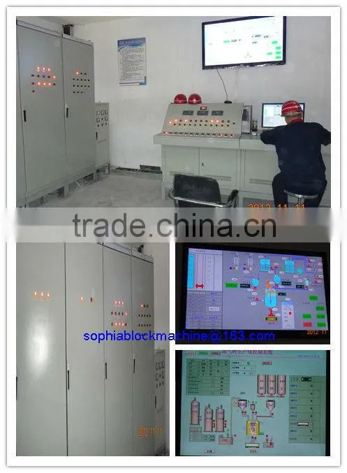 cellular light weight block machine