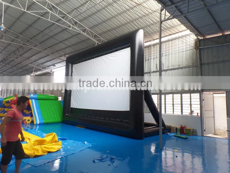 inflatable movie screen for yard
