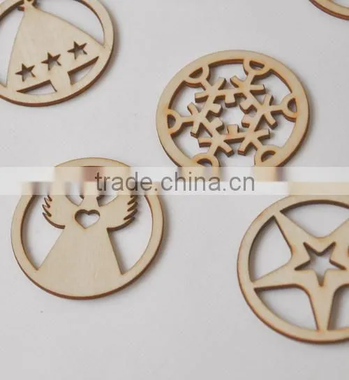 wood veneer shape,MDF flourish, wooden flourish scrapbooking card craft embellishments