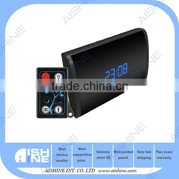 Aishine Clock Camera 1080P Button Camera control Pinhole camera Recording
