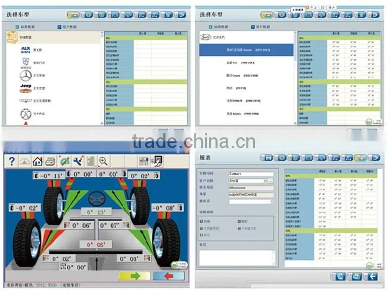 precision 3d four wheel alignment machine price for sale with CE approval