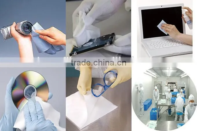 Light weight no dust Microfiber cleaning towel