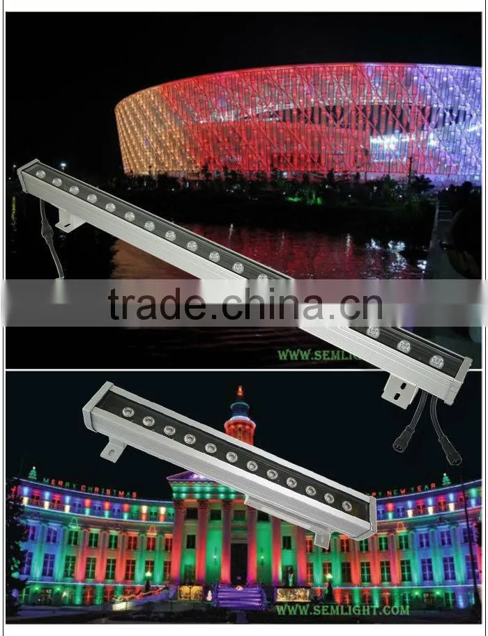Warm White , White Color Led Wall Washer 24X3W