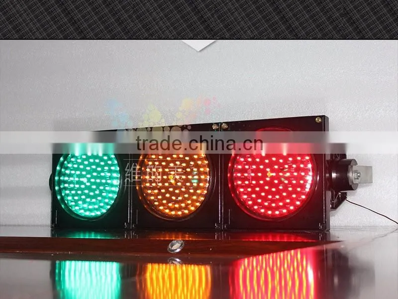 High quality 3 units 200mm crossing road traffic signal light