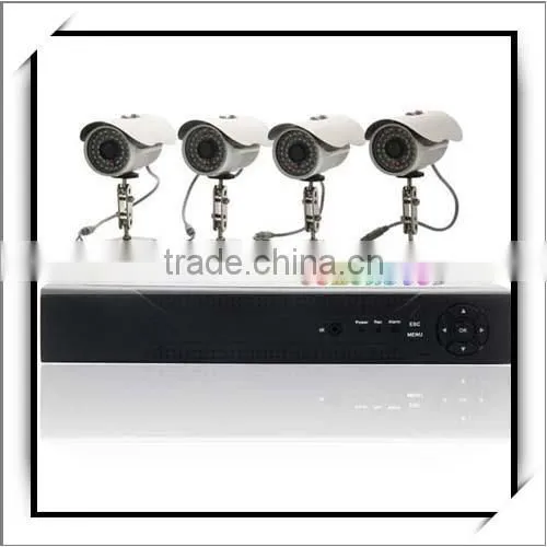 800TVL 4CH H.264 Security DVR IR Long Range CCTV Camera System
