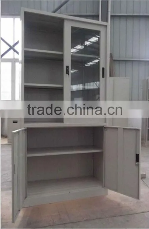 Glass Door Steel Data File Cabinet