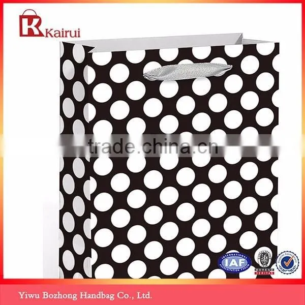 Luxury paper shopping gift bag wholesale
