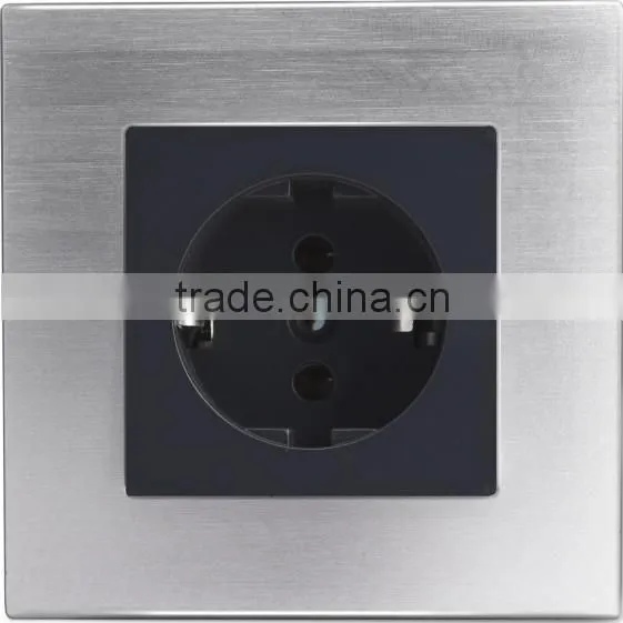 2016 new design IVOR aluminum silver material tv RJ45 computer switch