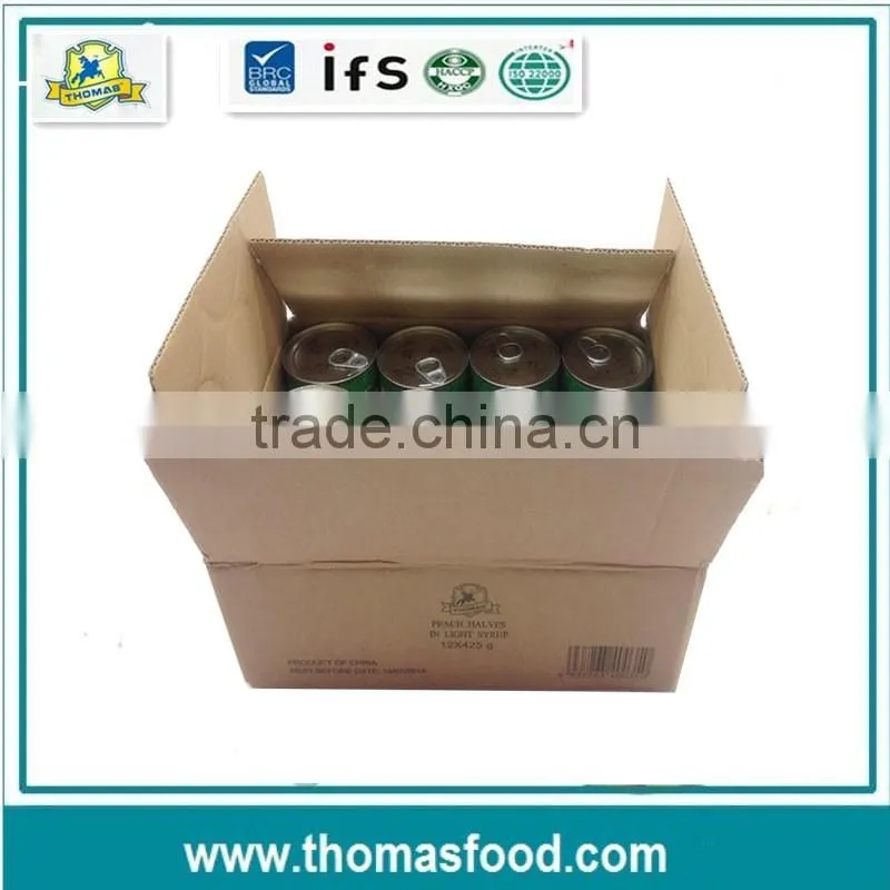 New crop High-quality canned yellow peaches