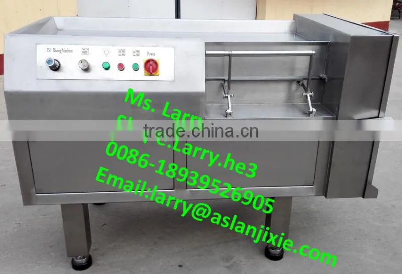 chicken breast cube cutter/chicken meat dicing machine