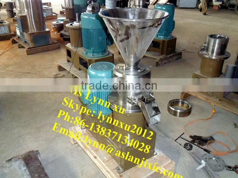 peanut paste making machine / cocoa nut butter making machine