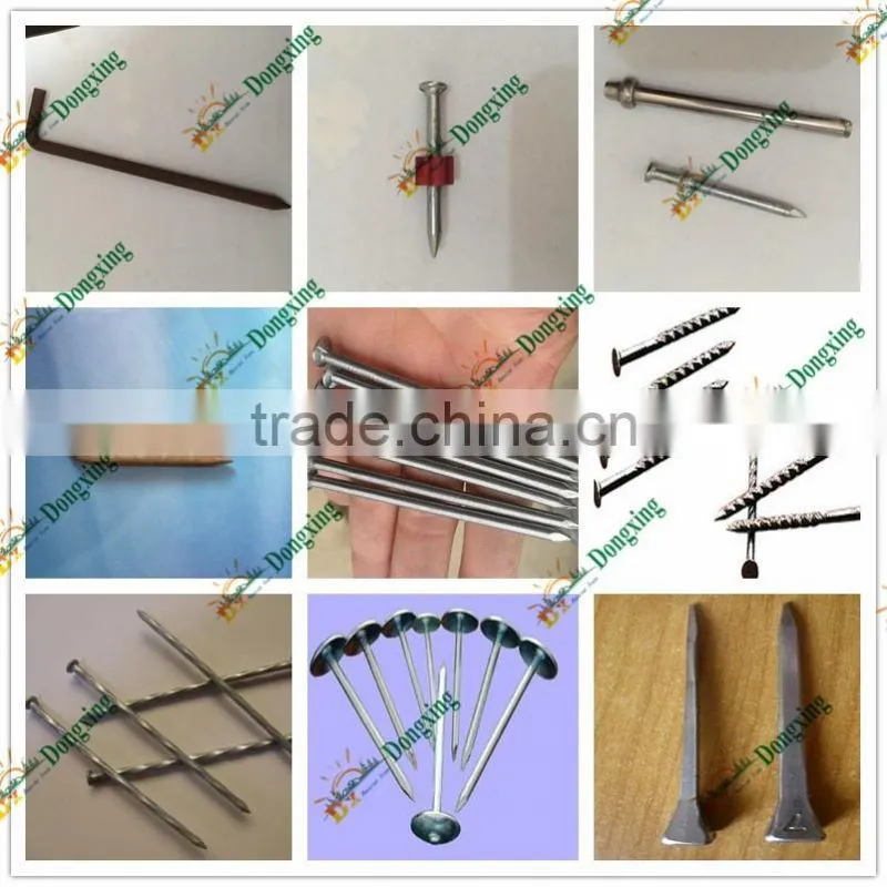 steel nail screw nail various nail making machinery