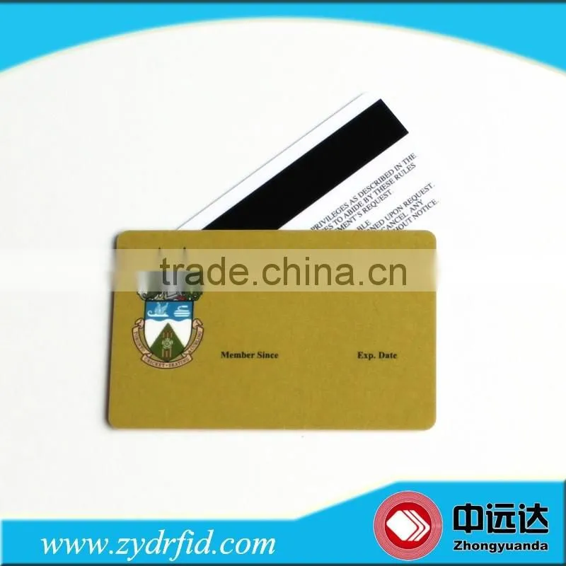 Printing hotel magnetic RFID key card EM4305 chip card