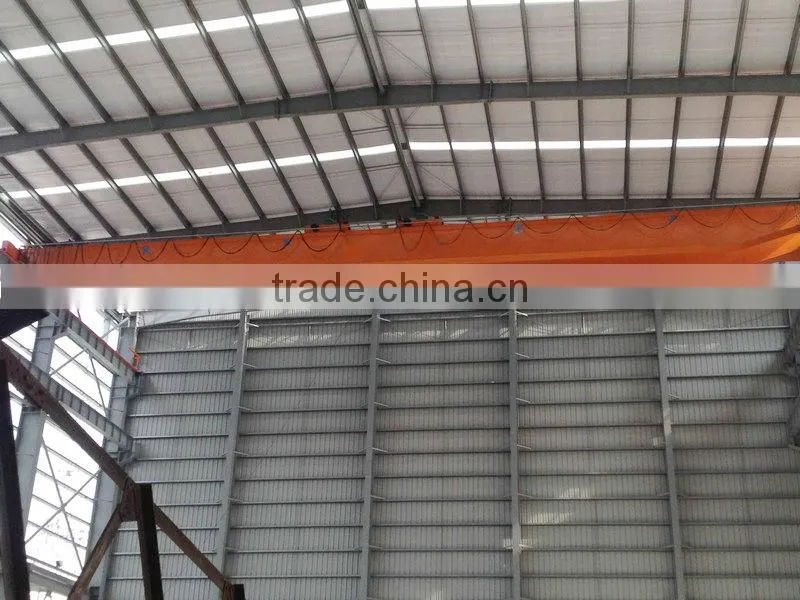 heavy duty double girder electric grab clamp overhead crane for sale