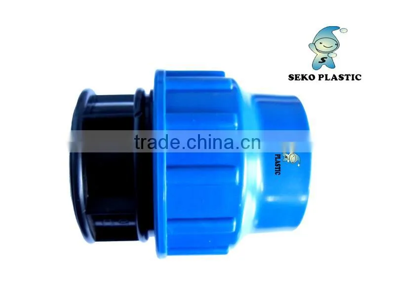irrigation pipe fittings,plastic end cap, PP COMPRESSION FITTING END CAP