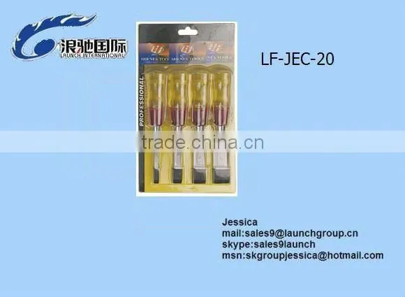 LF-JFC-19 RUBBER Handle Firmer Chisel