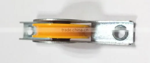 Aluminium sliding window wheel with iron housing RTD009