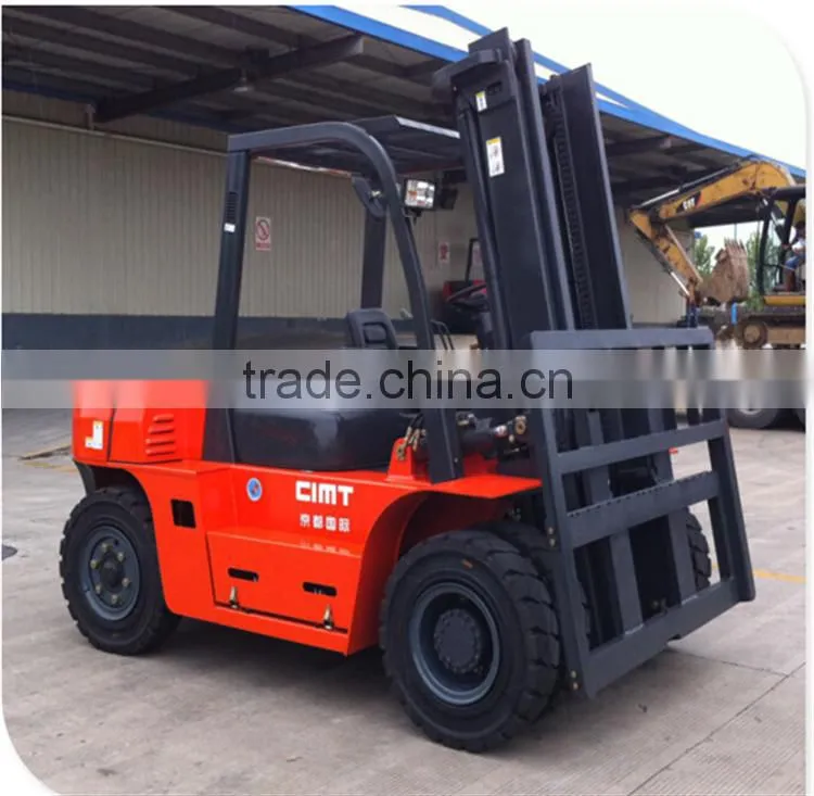 China suppliers High quality FD35 Diesel Forklift with side shift and clamp/ with 3-stage Mast