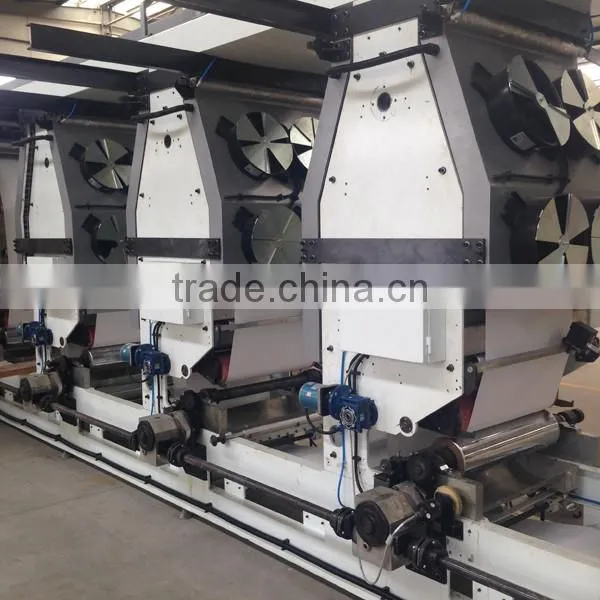 Automatic roll to roll 5 color small gravure printing machine